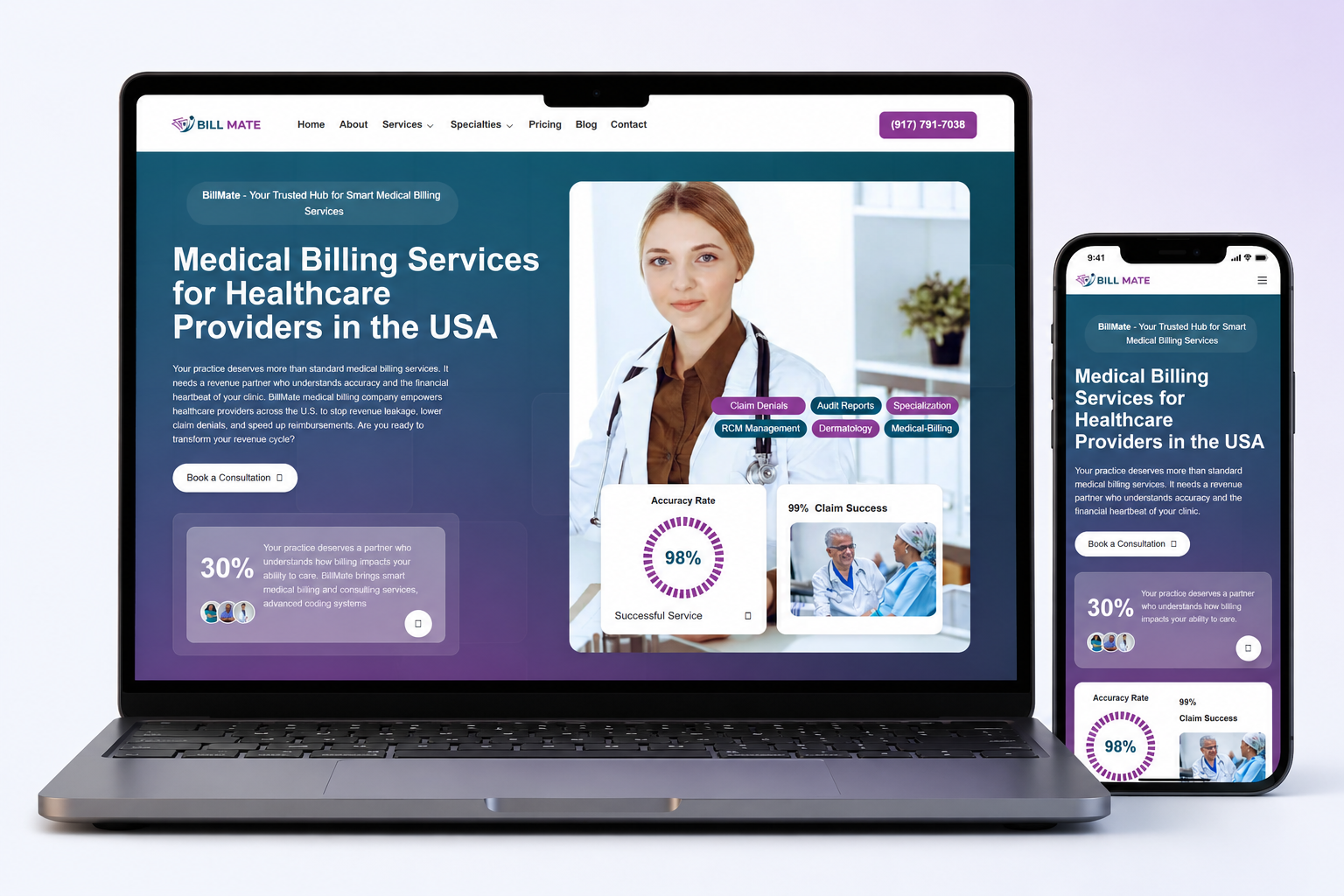 BillMate Medical Billing Platform